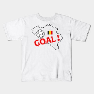 Football championship Belgium Kids T-Shirt